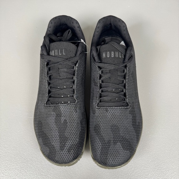NoBull Shoes Womens 9.5 Black Camo SuperFabric SF  Trainer+ CrossFit Gym Workout - Picture 7 of 11